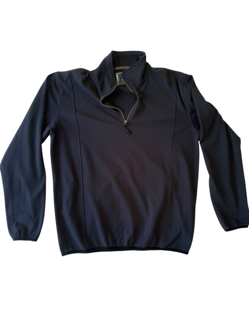 Men’s Half-Zip Pullover Sweater – Navy Medium